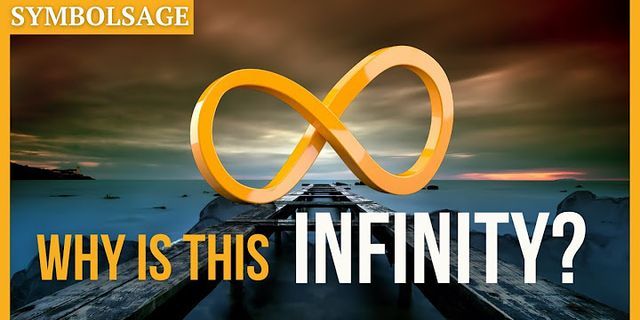 infinity symbol là gì - Nghĩa của từ infinity symbol