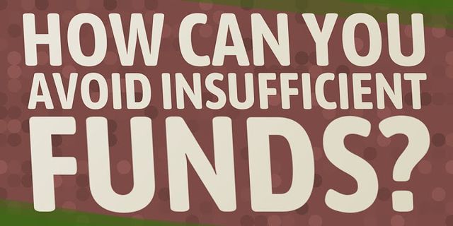 insufficient funds là gì - Nghĩa của từ insufficient funds