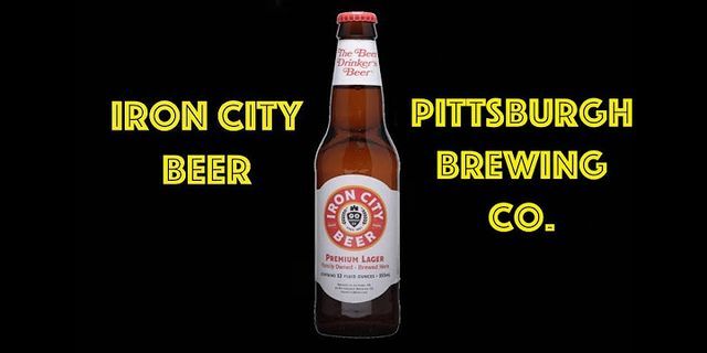 iron city beer là gì - Nghĩa của từ iron city beer