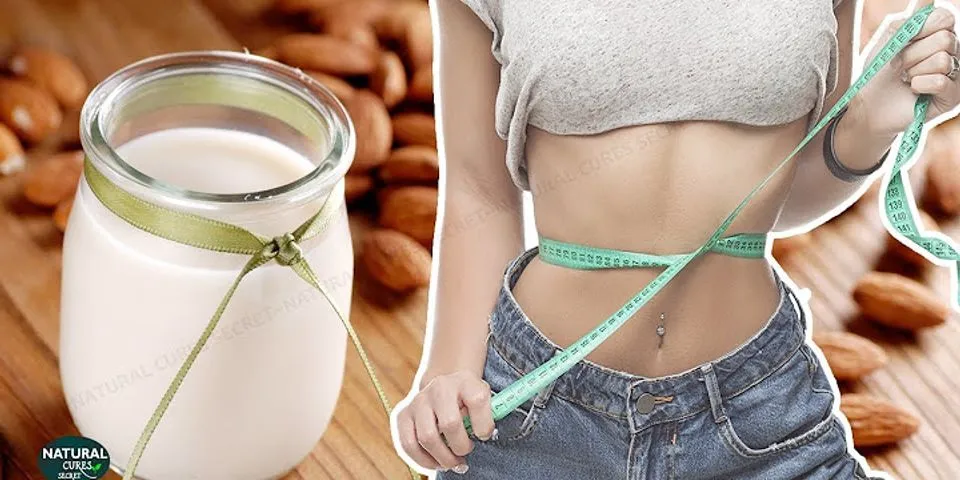 Is almond milk good for you when trying to lose weight?