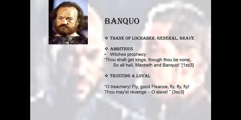 Is Banquo a tragic hero in Macbeth?