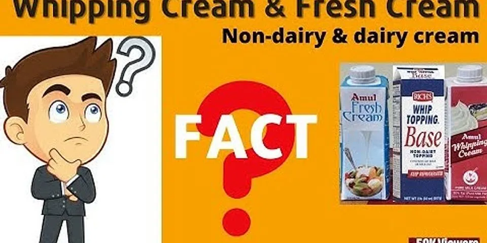 Is heavy cream high in dairy?