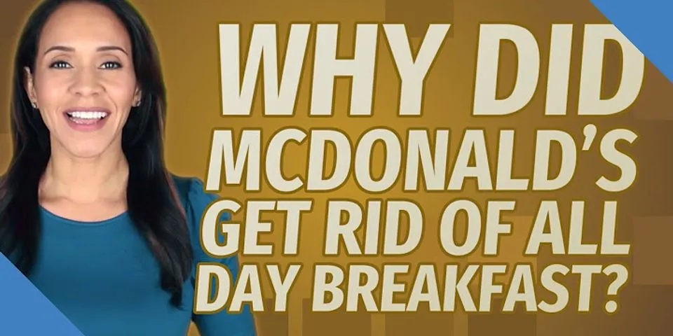 Is mcdonalds breakfast still served all day?