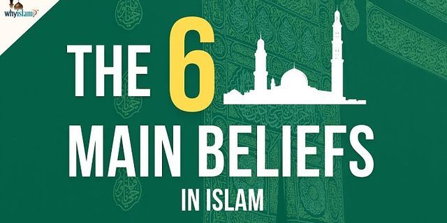 islamic belief là gì - Nghĩa của từ islamic belief