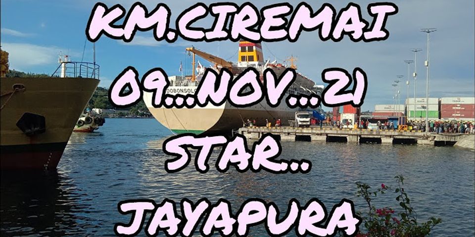 Jadwal Kapal Pelni 2021 Jayapura Biak