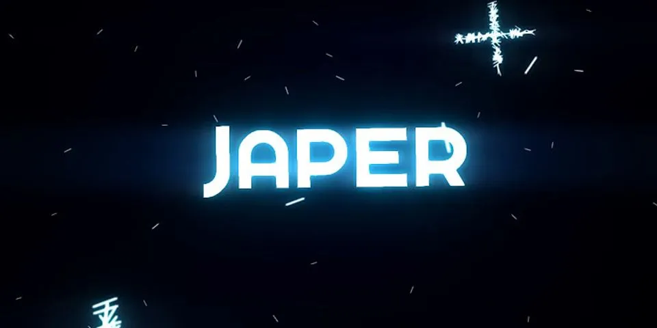japer là gì - Nghĩa của từ japer