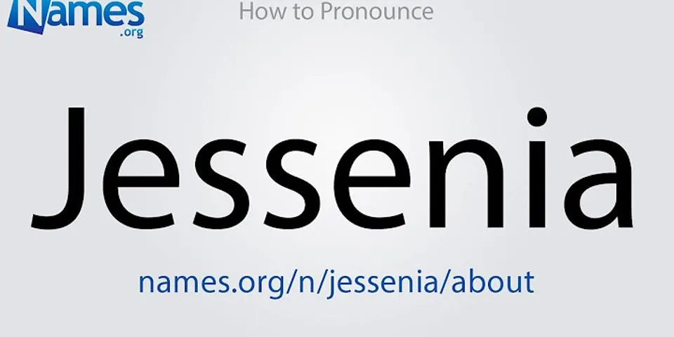 jessenia là gì - Nghĩa của từ jessenia