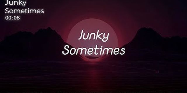 junky music là gì - Nghĩa của từ junky music