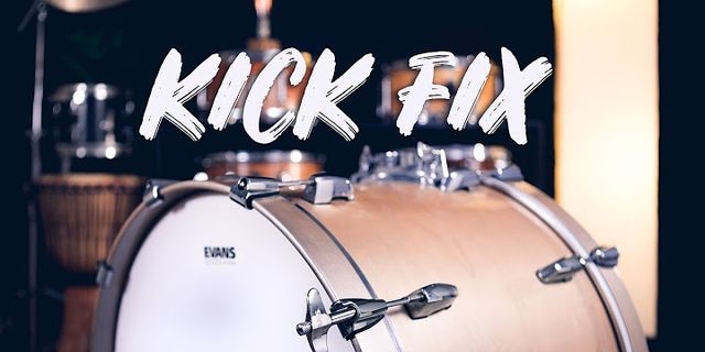 kick drum là gì - Nghĩa của từ kick drum
