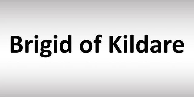 kildare là gì - Nghĩa của từ kildare