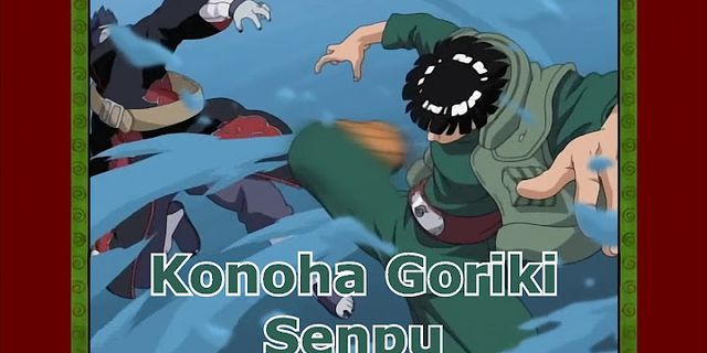 konoha senpu là gì - Nghĩa của từ konoha senpu