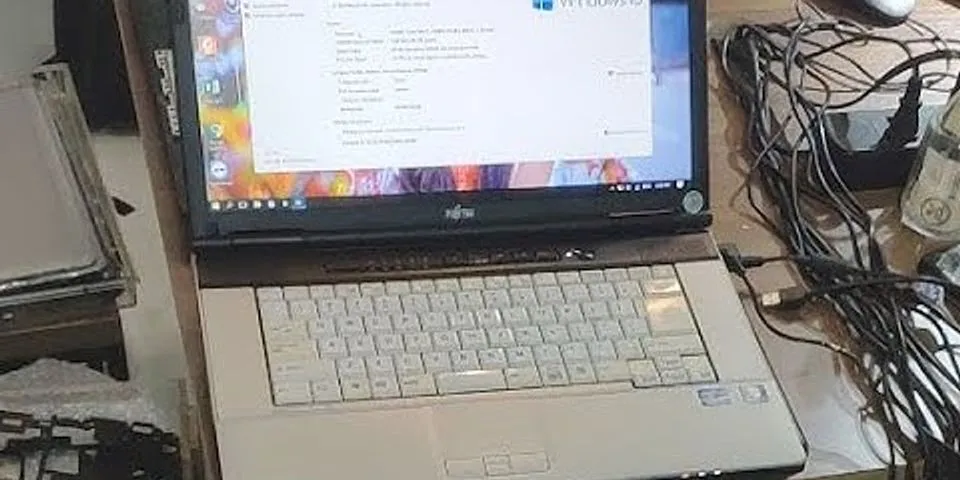 Laptop nội địa Nhật Fujitsu