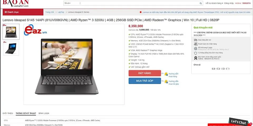 Laptop R3 3200U
