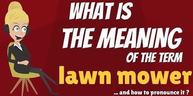 lawn mowed là gì - Nghĩa của từ lawn mowed
