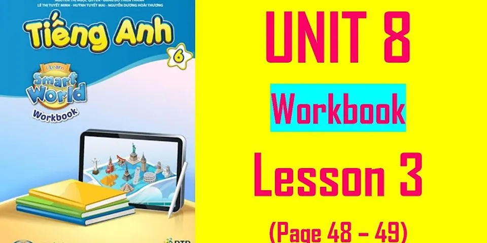 New Words a - lesson 1 - unit 8 - sbt tiếng anh 6 - ilearn smart world