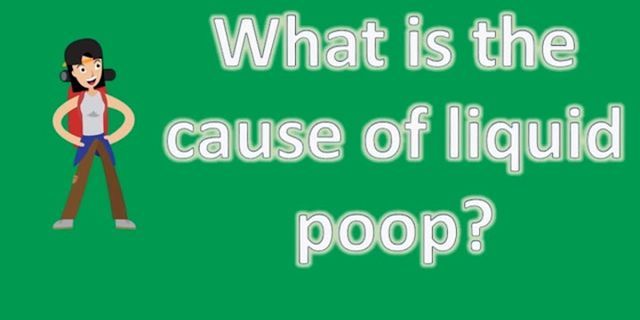 liquid poo là gì - Nghĩa của từ liquid poo
