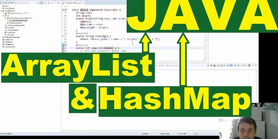 List HashMap Java