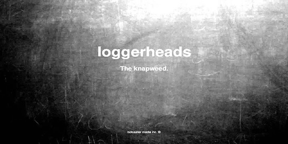 loggerheads là gì - Nghĩa của từ loggerheads
