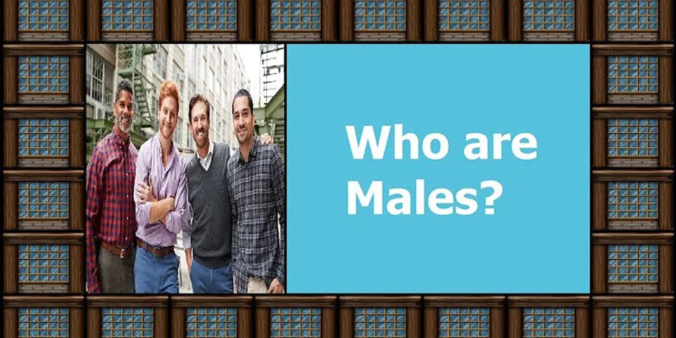 males là gì - Nghĩa của từ males