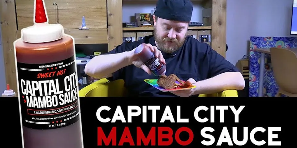 mambo sauce là gì - Nghĩa của từ mambo sauce