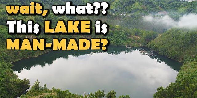 man made lake là gì - Nghĩa của từ man made lake