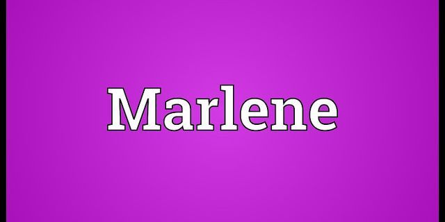 marlens là gì - Nghĩa của từ marlens
