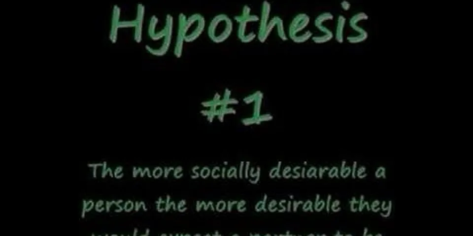 matching hypothesis là gì - Nghĩa của từ matching hypothesis