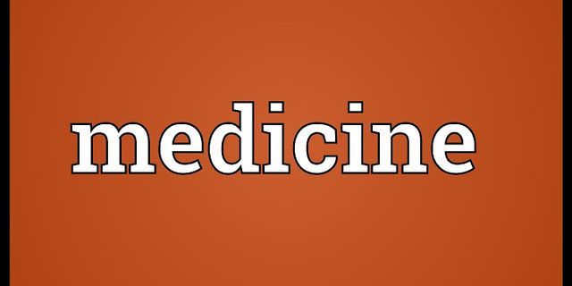 medicine là gì - Nghĩa của từ medicine
