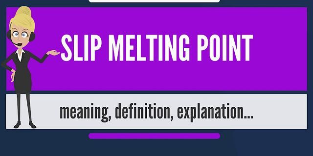 melting point là gì - Nghĩa của từ melting point