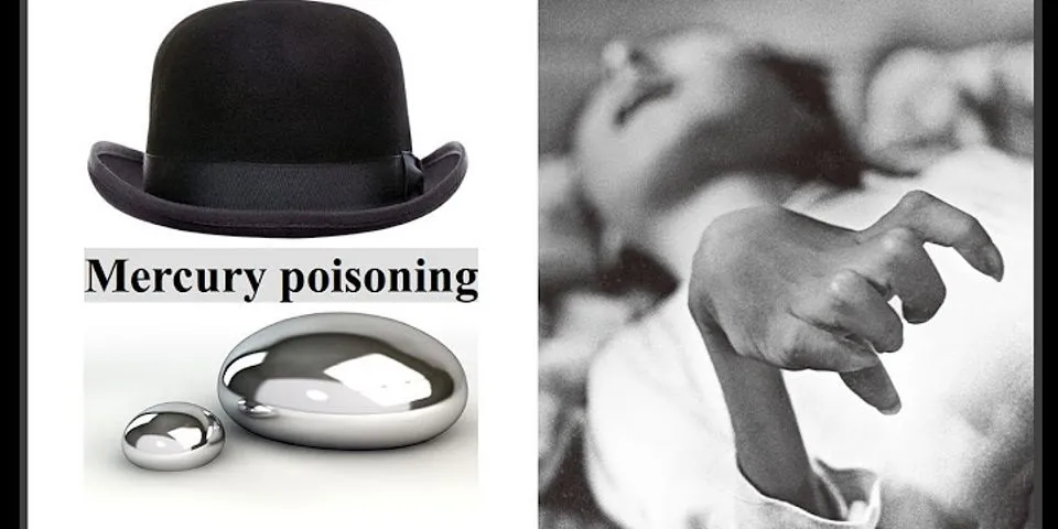 mercury poisoning là gì - Nghĩa của từ mercury poisoning
