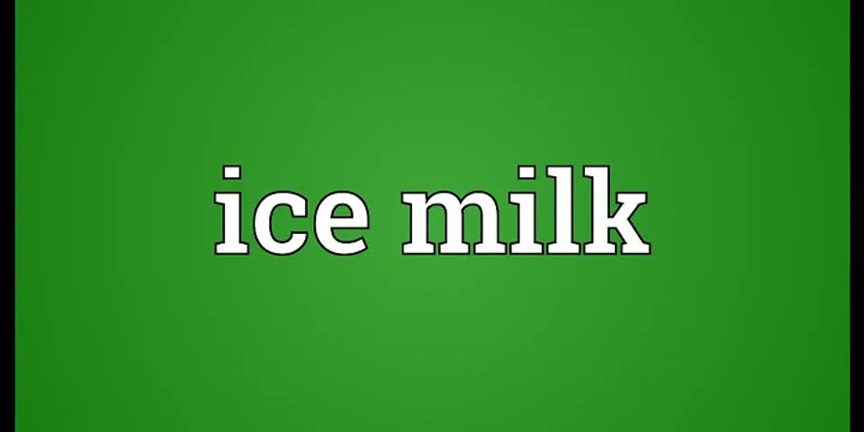 milk on ice là gì - Nghĩa của từ milk on ice