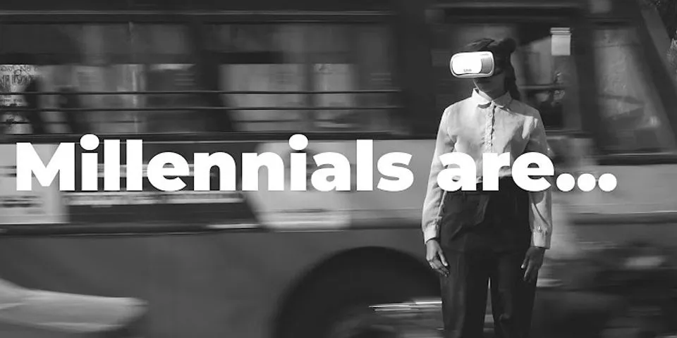 millennials là gì - Nghĩa của từ millennials