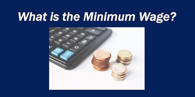 minimum wages là gì - Nghĩa của từ minimum wages