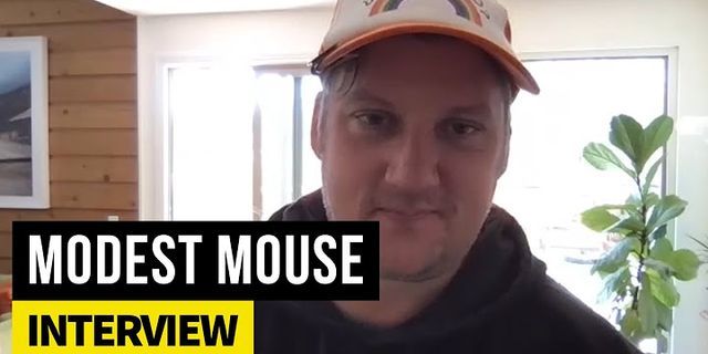 modest mouse là gì - Nghĩa của từ modest mouse
