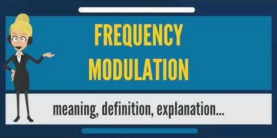 modulation là gì - Nghĩa của từ modulation