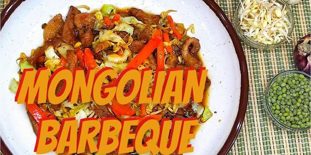 mongolian barbeque là gì - Nghĩa của từ mongolian barbeque