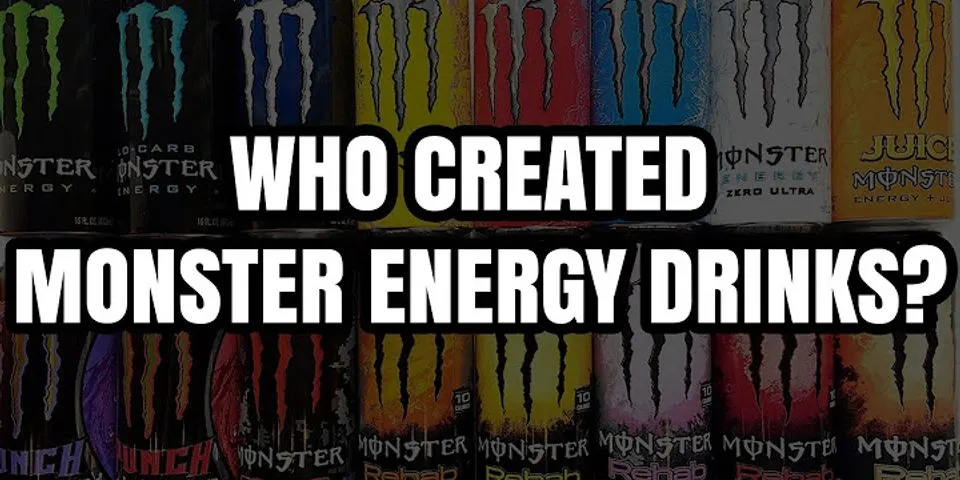 monster energy drink là gì - Nghĩa của từ monster energy drink
