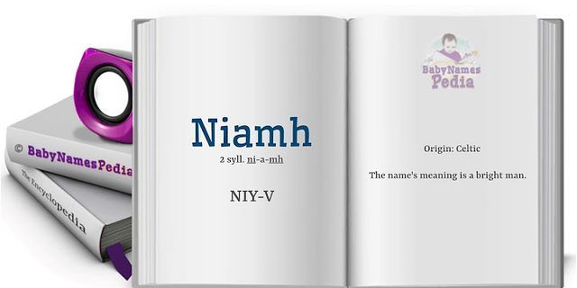 name niamh là gì - Nghĩa của từ name niamh