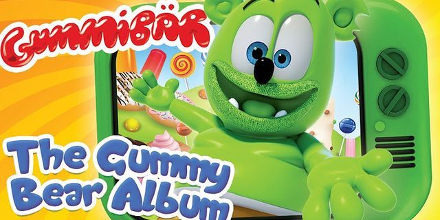 national gummy bear album day là gì - Nghĩa của từ national gummy bear album day