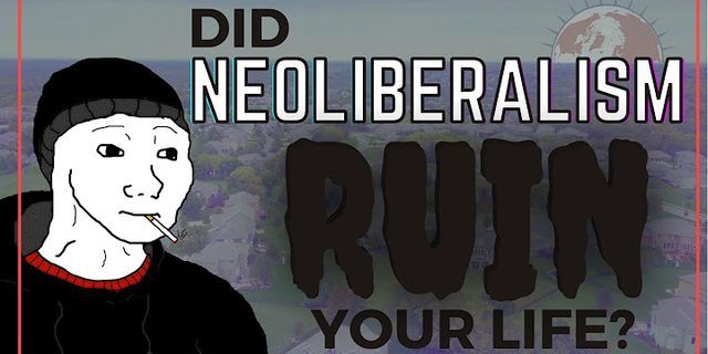 neo-liberal là gì - Nghĩa của từ neo-liberal