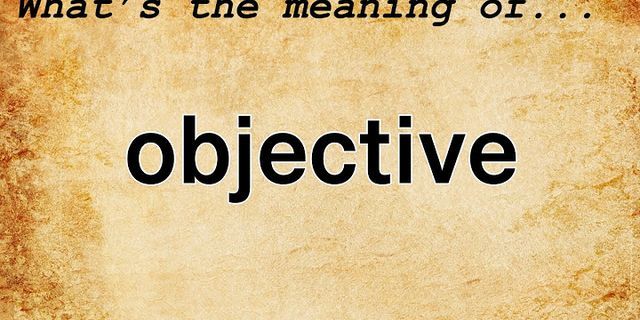 objective discontent là gì - Nghĩa của từ objective discontent