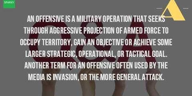 offensive weapon là gì - Nghĩa của từ offensive weapon