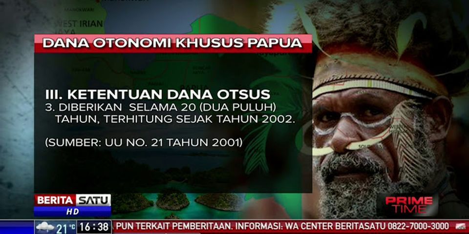 Otonomi Khusus Papua adalah