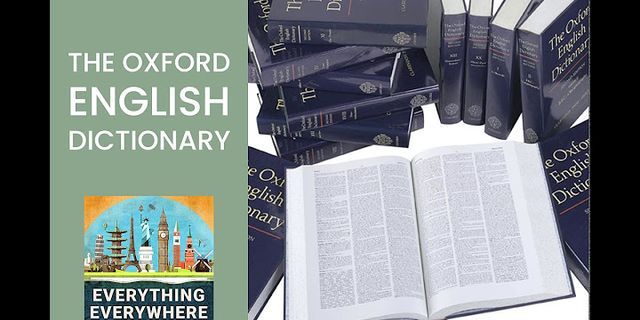 oxford dictionary là gì - Nghĩa của từ oxford dictionary