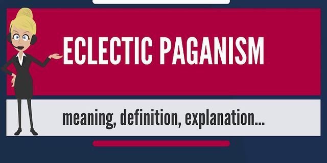 paganism là gì - Nghĩa của từ paganism