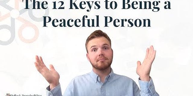 peaceful person là gì - Nghĩa của từ peaceful person