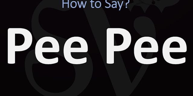 pee-peed là gì - Nghĩa của từ pee-peed