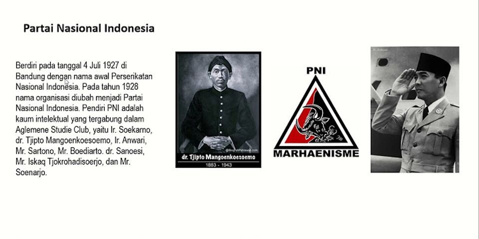 Pengaruh penangkapan tersebut terhadap eksistensi Partai Nasional Indonesia (PNI adalah)