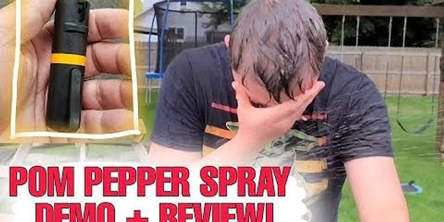 pepper spray là gì - Nghĩa của từ pepper spray