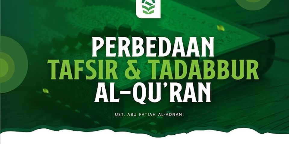 Perbedaan tafsir dan Al-Quran